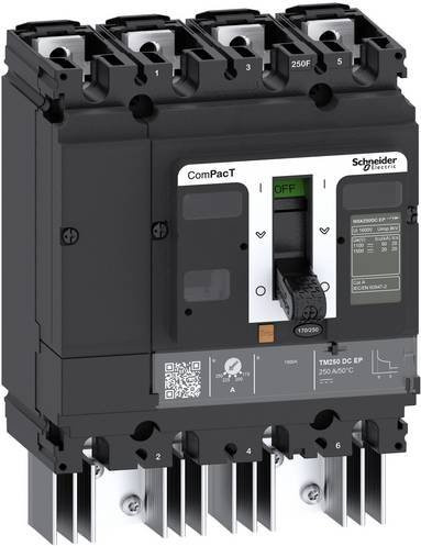 Schneider Electric C25F4TM125D3 MCB Leistungsschalter Schwarz 125 A - Bild 1
