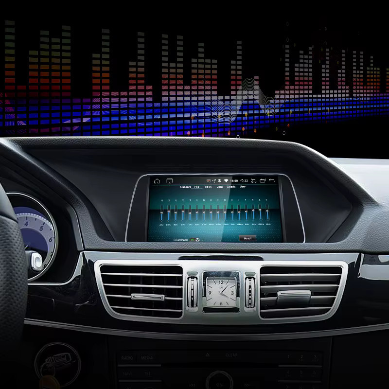 STWEI Qulacomm Multimedia Player für Mercedes Benz E Klasse W212 mit Snapdragon 6125, Android 14 und drahtlosem CarPlay in Schwarz - Bild 4