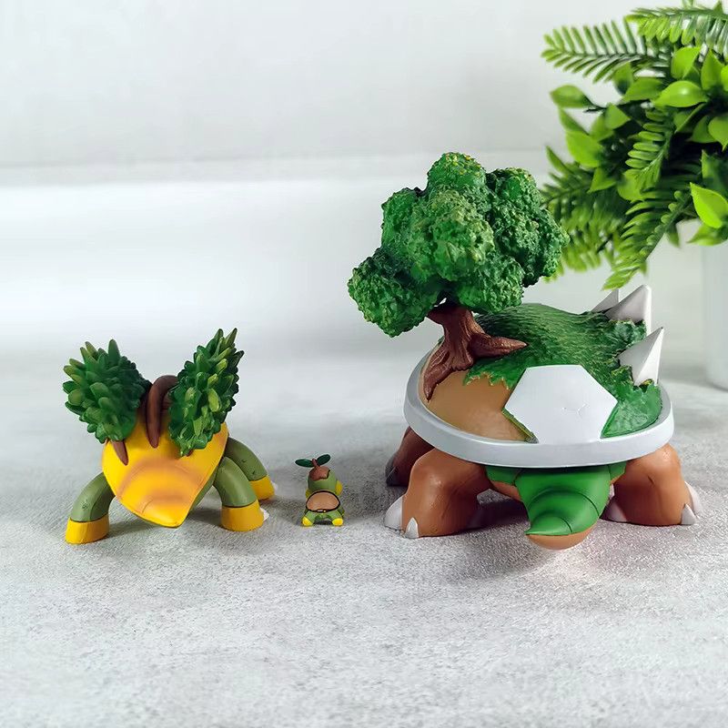 Bandai Pokemon Torterra Figur aus PVC als Sammelmodell und Actionfigur für dich - Bild 2