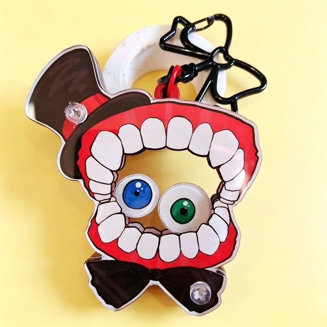 Bandai TADC Caine Acryl-Shaker-Schlüsselanhänger, Acryl-Ornament - Bild 1