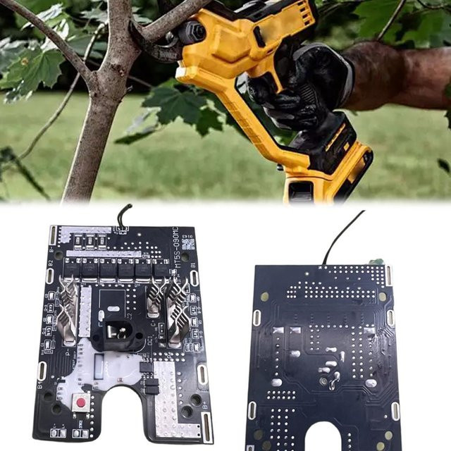 Makita 18650 Akku-Ersatzteil Set mit Temperaturkontrolle und Seitenlicht in Schwarz für elektrische Scheren und Hammer - Bild 1