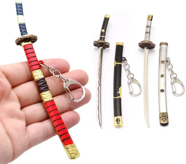 ONE PIECE Schlüsselanhänger, Kitetsu Yama Katana, Metall - Bild 1