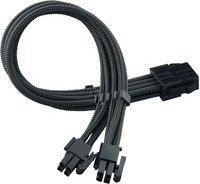 SilverStone Strom-Verlängerungskabel SST-PP07E-EPS8B in Schwarz - Bild 1