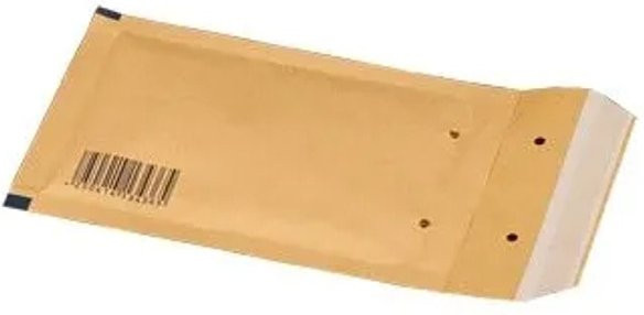 PROREGAL Luftpolstertaschen 400 Stück Braun mit Haftklebung und Abdeckstreifen B: 9,5 cm, L: 16,5 cm - Bild 1