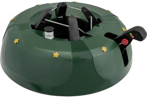 F-H-S International S300 Start 3 Weihnachtsbaumständer in Grün mit Einseiltechnik, Fußhebel und Wasserstandsanzeige für eine maximale Baumhöhe von 3m - Bild 1