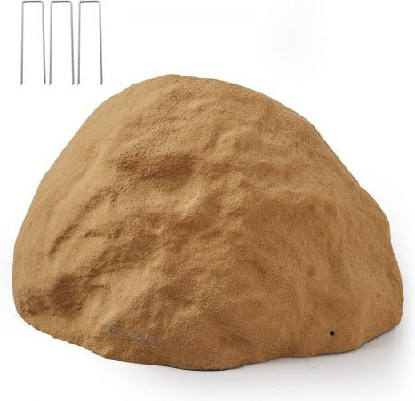 VEVOR Kunststeinabdeckung für den Außenbereich, wetterbeständiger Abdeckfelsen aus Polyethylenharz für Garten und Landschaftsgestaltung, sandbraun, Größe M - Bild 1