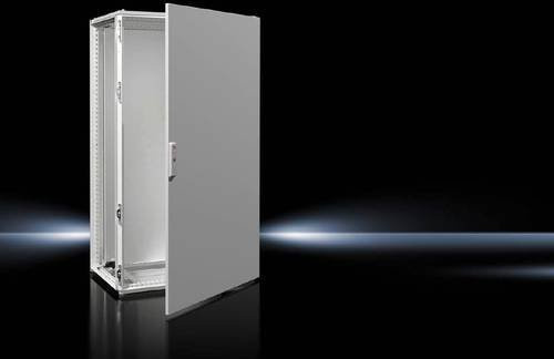 Rittal VX Schaltschrank aus Stahlblech in Lichtgrau RAL 7035, B/H/T: 80 x 140 x 50 cm - Bild 1