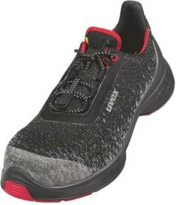 Uvex Halbschuhe S1 in Schwarz Rot Größe 37 Weite 10 - Bild 1