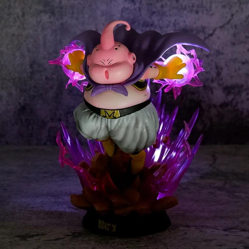 Yiran toy 1 Dragon Ball Z Majin Buu Figur mit Licht PVC Statue 19cm - Bild 2
