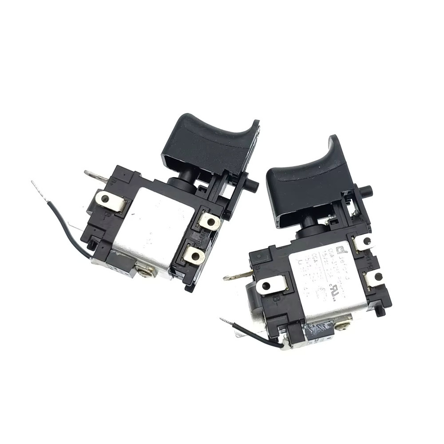 HBXINTAO Einstellbarer bürstenloser Bohrmaschinen-Druckknopfschalter mit Geschwindigkeitsregler für 15 VDC/24 VDC, 25 A, Schwarz - Bild 2