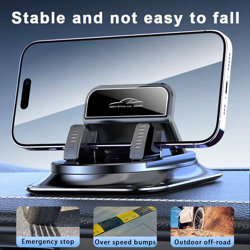 Universelle Anti-Slip Handy Auto Halterung für das Dashboard in Schwarz - Bild 4