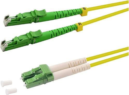 LogiLink FP0EL02 Glasfaser LWL Anschlusskabel Singlemode OS2, Gelb, Länge: 2,00 m - Bild 1
