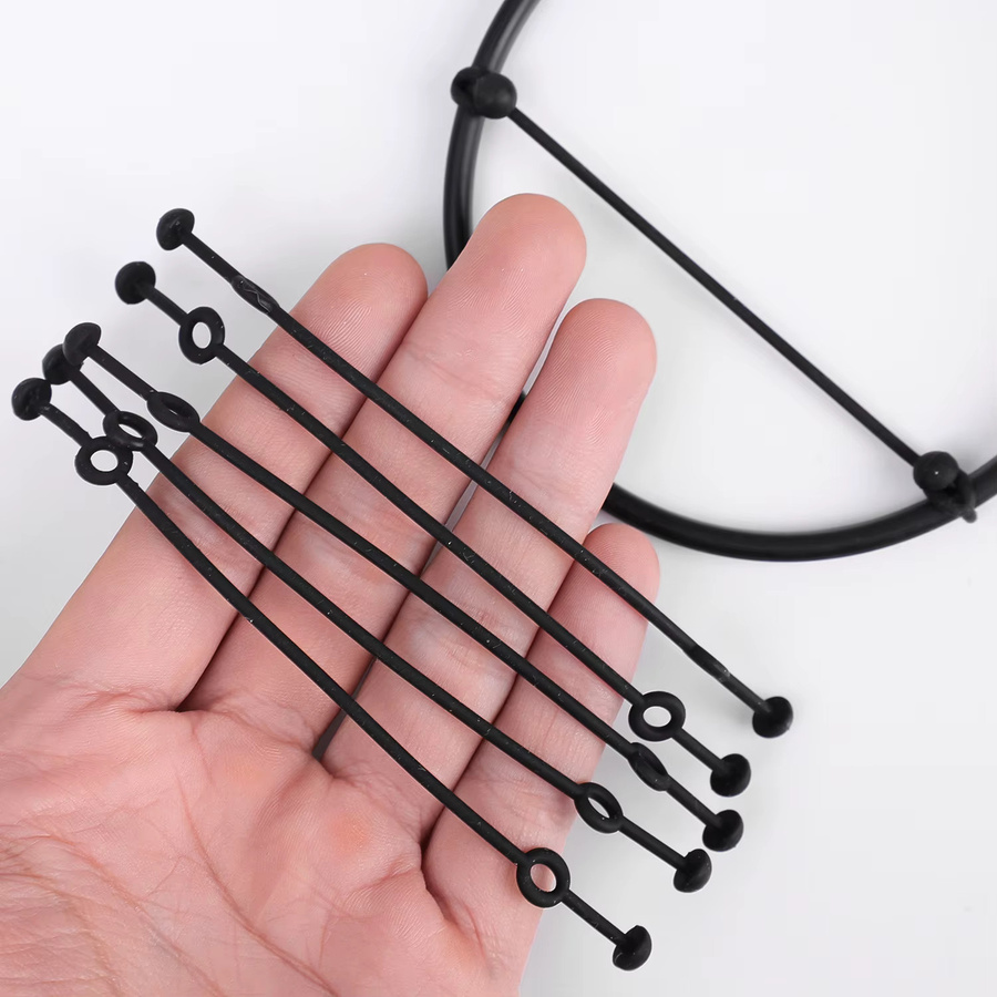 BAPPSUS Verstellbares Bluetooth Kopfhörer Lanyard Dehnbares Halsband für Kopfhörer in Schwarz - Bild 1