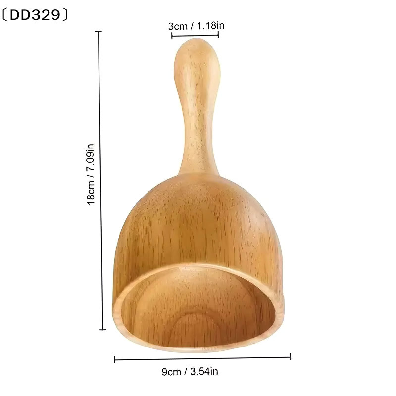 JETTING Handmassagebecher aus Holz, Lymphdrainage-Massagegerät - Bild 4