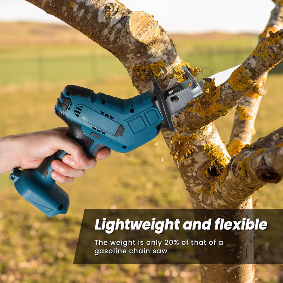 Makita LXT Akku-Säbelsäge 18V mit variabler Geschwindigkeit und 4000 rpm für Metall und Holz in Blau - Bild 2