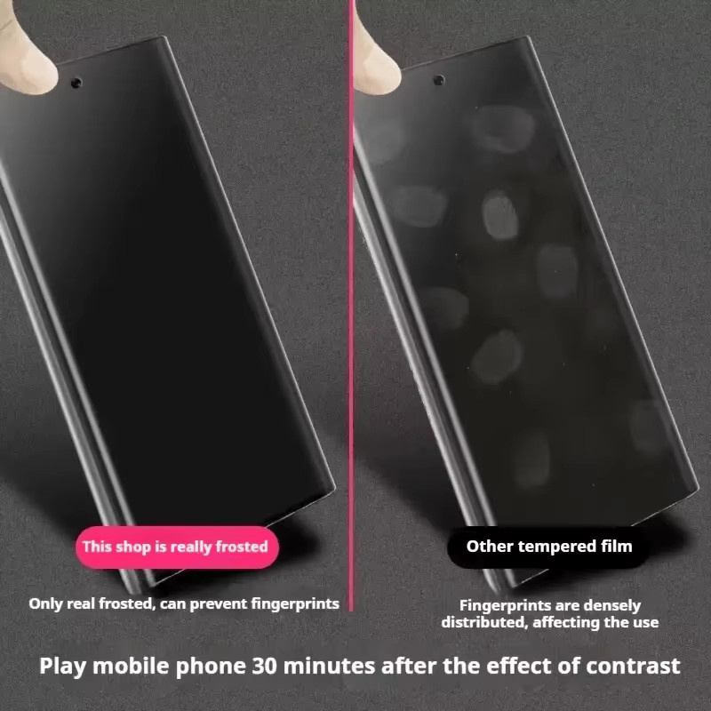 3er-Pack Samsung Galaxy Z Fold 7 6 5 4 3 Displayschutzfolie aus gehärtetem Glas mit mattem Finish, transparent - Bild 3