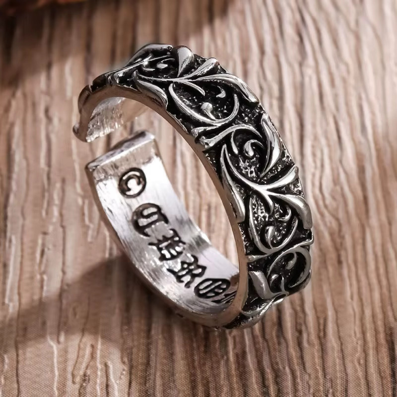 LOVE&NAME Ring, Silber, Vintage, Unisex - Bild 2
