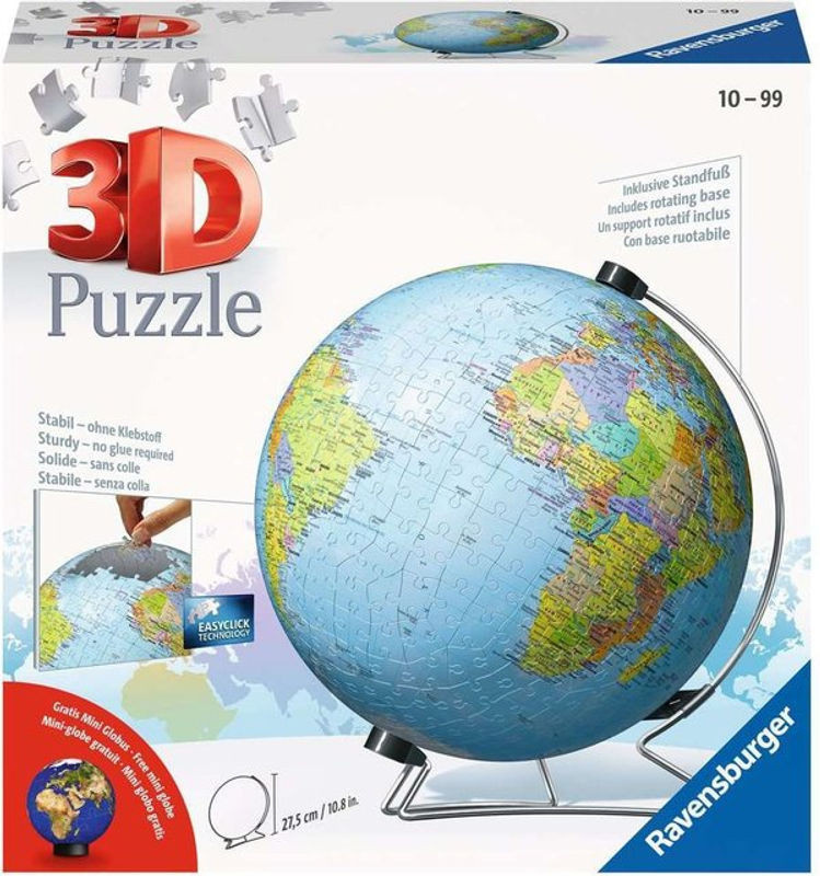 Ravensburger Politisch Globus für Kinder in deutscher Sprache, mehrfarbig - Bild 1