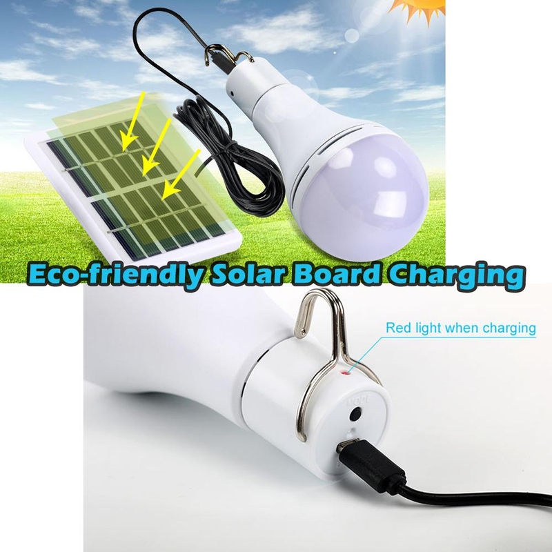 GoolRC Solar LED Camping Glühbirne mit Fernbedienung, wasserdicht IP65, weiß - Bild 5