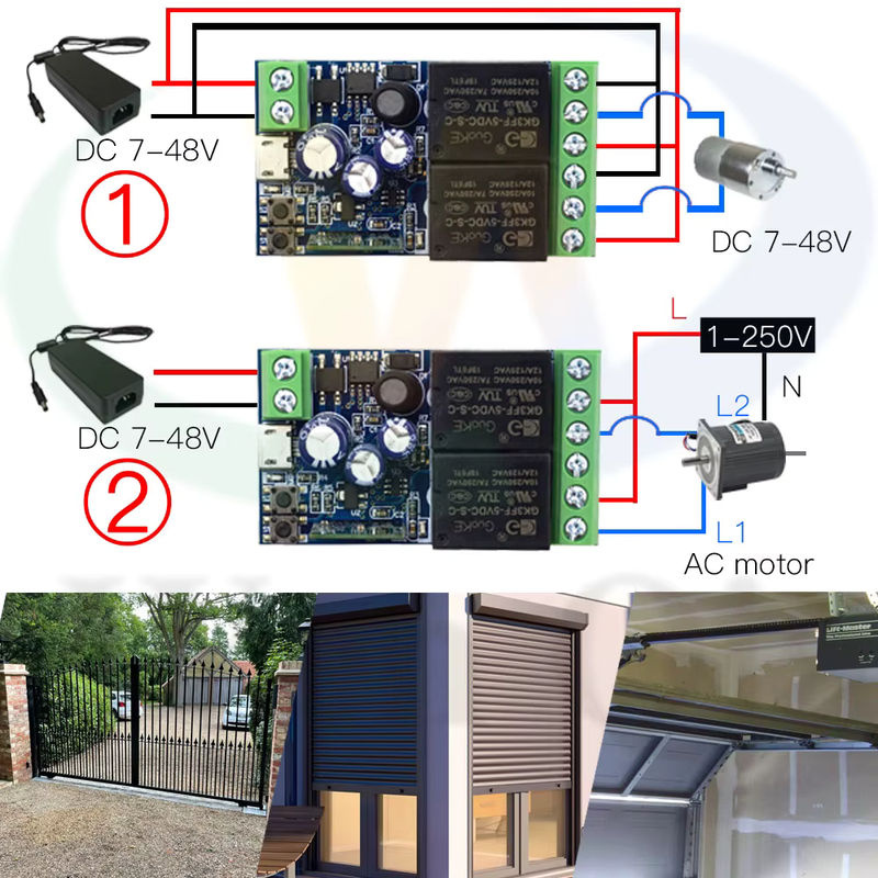Ewelink WiFi RF Fernbedienung Schalter mit 2CH Timing Relais Empfänger für Garage, Motor oder Licht, kompatibel mit Alexa - Bild 5
