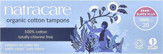 Natracare Bio-Baumwoll-Tampons, Super Plus, 20 Packungen - Bild 1