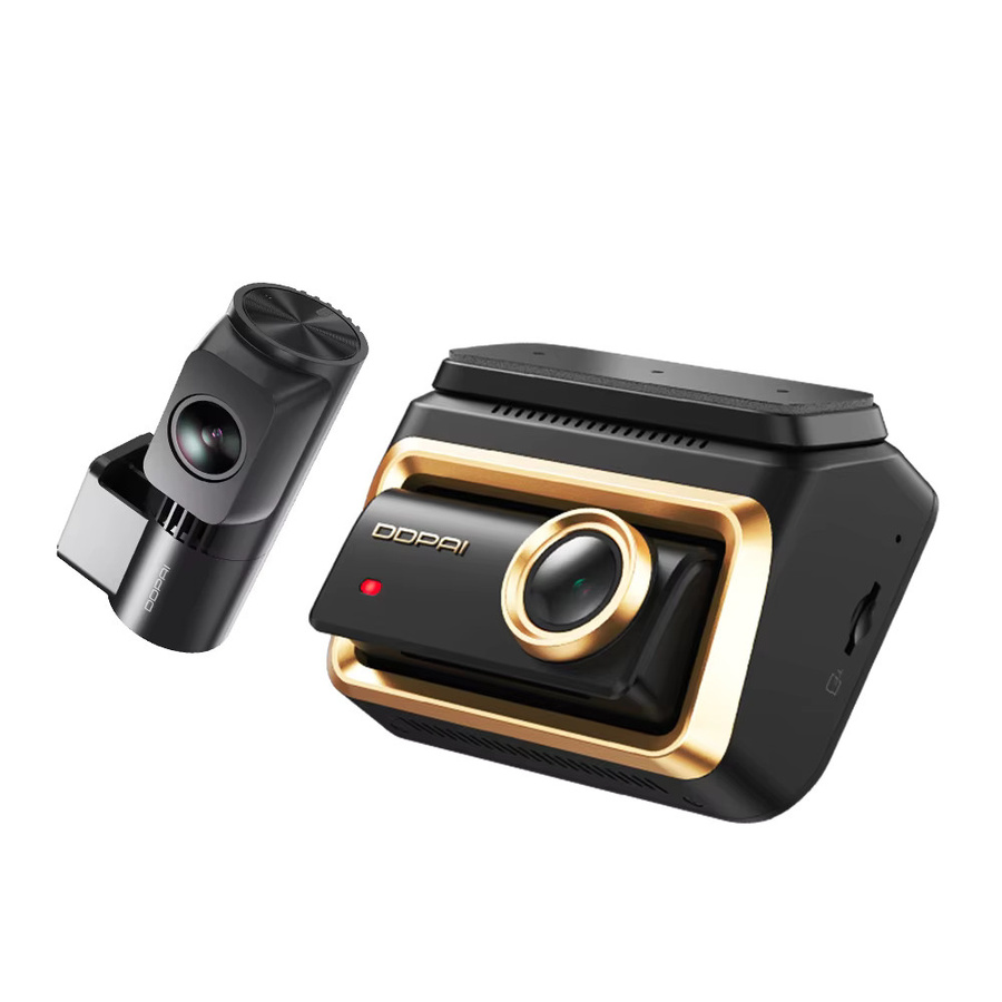 DDPAI Z90Master Dual Dashcam 4K UHD mit Sony STARVIS 2 IMX678, HDR, ADAS, Parküberwachung und 5GHz WLAN, Schwarz - Bild 3