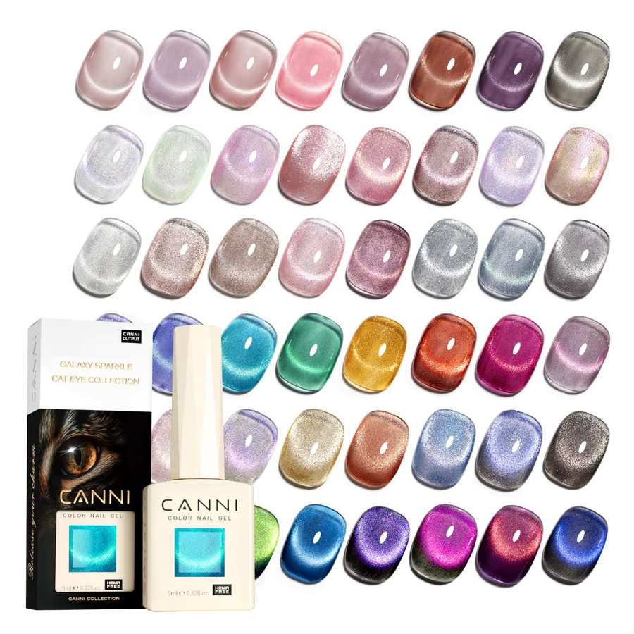 CANNI Galaxy Cat Eye Gel-Nagellack, Schimmernd - Bild 2