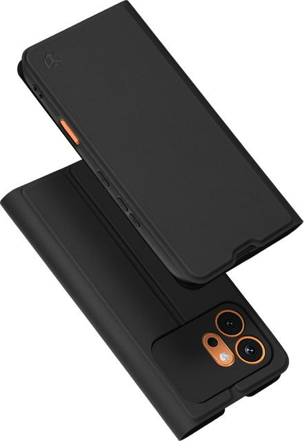Techsuit Magskin Book Schutzhülle für Honor 600 in Schwarz - Bild 1