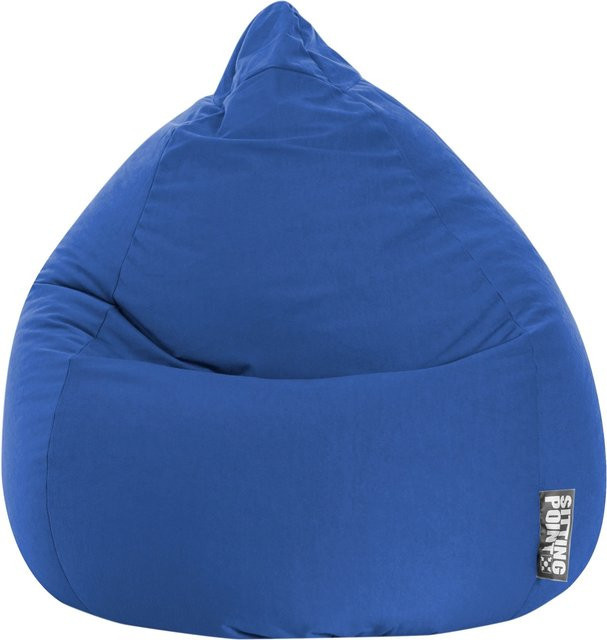 Sitting Point Sitzsack Easy XL Dunkelblau mit abnehmbarem Bezug und Füllöffnung - Bild 1