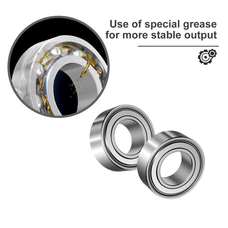ANGEEK 10er-Pack MR105ZZ Rillenkugellager mit Doppeldichtung, B/D/H: 5 x 10 x 4 mm - Bild 3