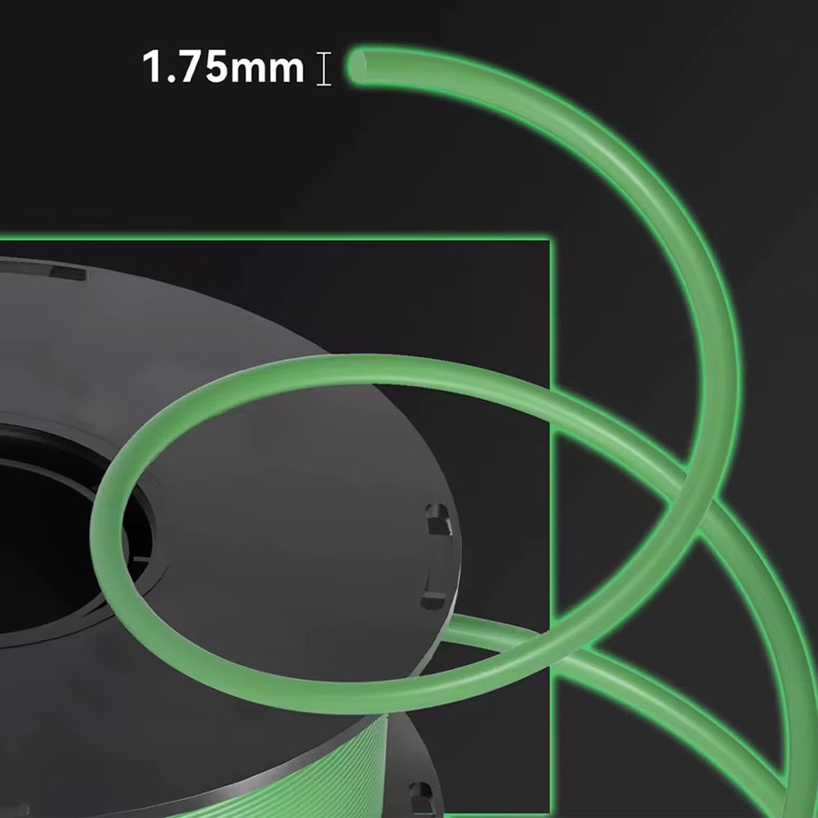 PLA Filament für 3D-Drucker in Blau und Grün, Durchmesser 1,75 mm - Bild 3