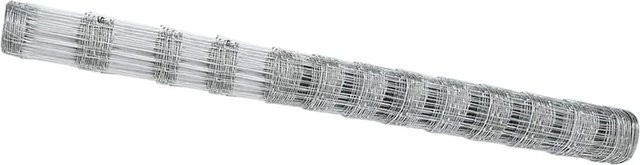 vidaXL Feldzaun aus verzinktem Stahl in Silber, B: 50 cm, H: 1,5 m - Bild 1