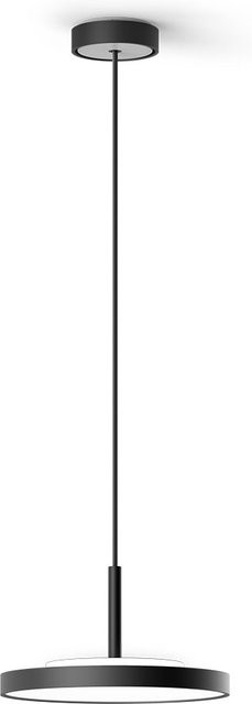 Serien Lighting Slice² PI Suspension L LED-Pendelleuchte in Schwarz mit Textilkabelabhängung und warmweißem Licht (2700K) - Bild 1