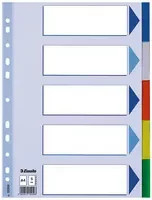 Esselte Ordnerregister A4 in Multicolour aus Kunststoff - Bild 1