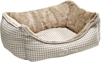 Hunter Hundesofa Astana beige M mit abnehmbarem Bezug und erhöhten Rändern - Bild 1