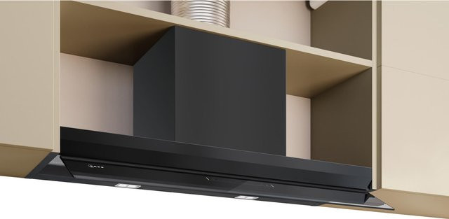Bosch N70 Dunstabzugshaube D97XDP2S0 in Schwarz, Unterbau-Einbauhaube mit Smart Home Integration und App-Steuerung, Breite: 90,0 cm - Bild 1