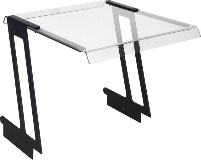 VEGA Hygieneschutz Esino GN 1/2 Rechteckig, transparent/schwarz, B: 28,1 cm, T: 33,0 cm, H: 29,5 cm - Bild 1