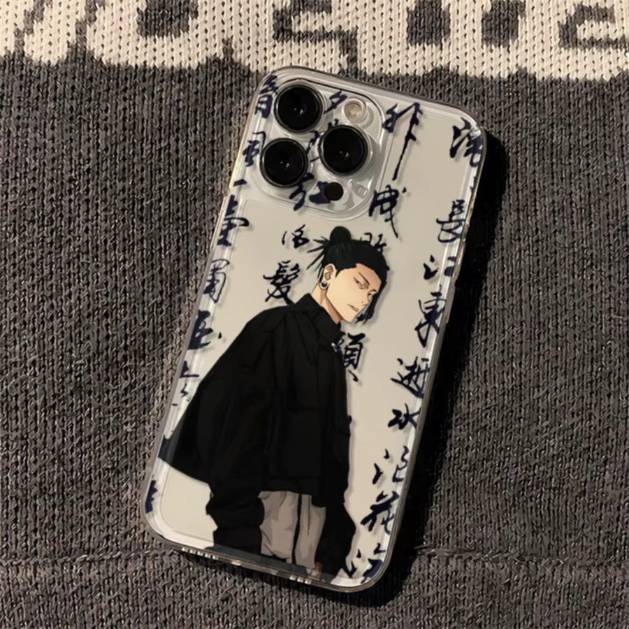 Geto Suguru Anime Handyhülle aus Soft TPU für Samsung Galaxy S24 S23 S22 S21 S20 S10 Note20 Note10 Plus Ultra Lite 5G, Mehrfarbig - Bild 2