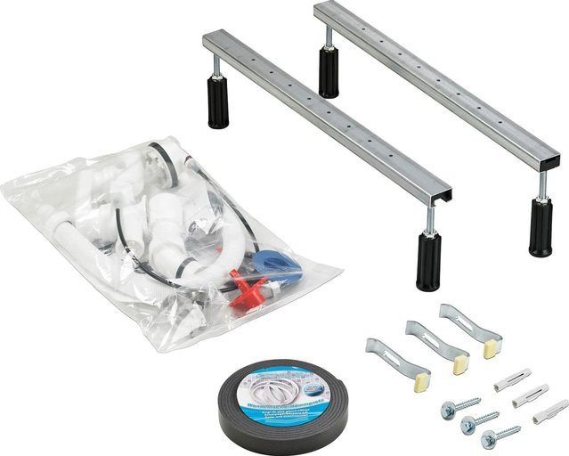 OTTOFOND Wannen-Anschluss-Set aus Kunststoff und Metall in Weiss - Bild 1