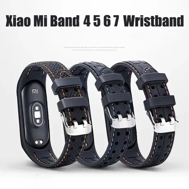 Xiaomi Smartwatch Armband, Silikon, Schwarz, Unisex - Bild 1