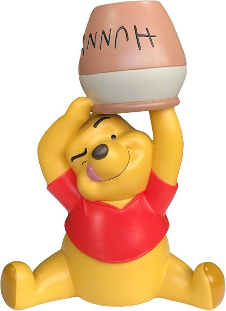 Disney Gartenfigur Winnie Puuh, Gelb, B/T/H: 40 x 30 x 18,5 cm - Bild 1