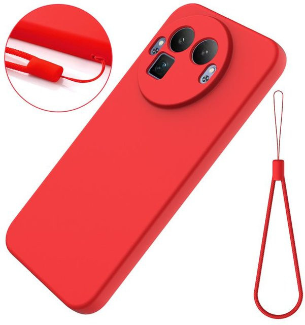 Premium Flüssigsilikon Schutzhülle für Realme GT 8 Pro mit weicher Innenbeflockung - Bild 1