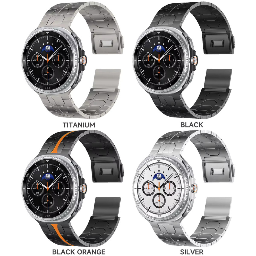 CHIICSMART Uhrenarmband Titan, Silber, Unisex - Bild 5