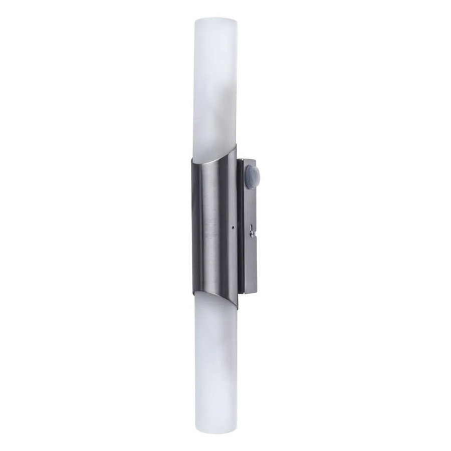 ARTE LAMP LED Wandleuchte für Badezimmer und Waschbereiche in Weiß und Silber mit Glasschirm und modernem Design - Bild 2