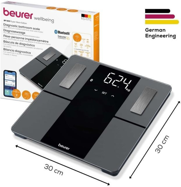 Beurer BF 500 Analysewaage Bluetooth Diagnosewaage Schwarz - Bild 2