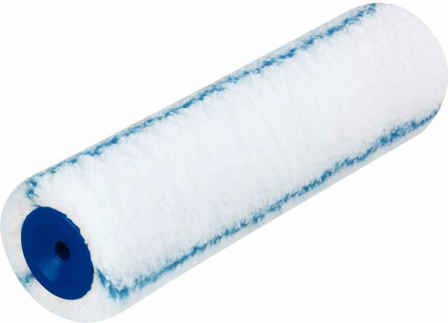 LUX-TOOLS Vestan-Walze für wasserbasierte Farben, Durchmesser: 25 cm, Farben: Weiß und Blau - Bild 1