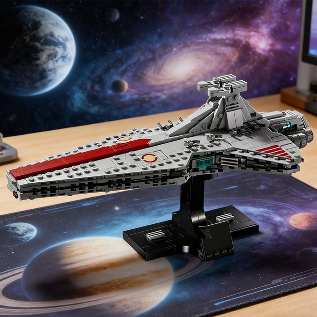 Disney Star Wars Venator-Klasse Republikanischer Angriffskreuzer, Bausteine Konstruktionsspielzeug - Bild 1