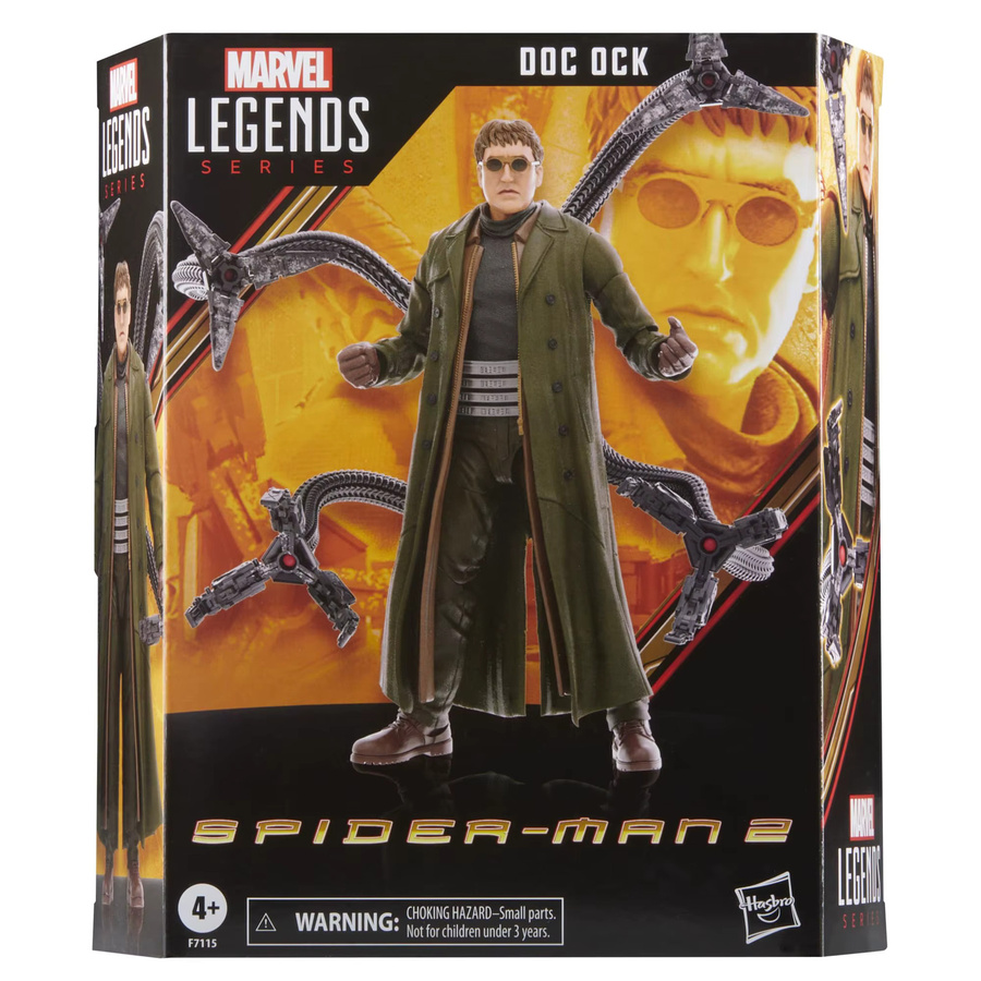 Hasbro Marvel Legends Series Spider-Man No Way Home Lizard Doc Oc Actionfigur, bewegliches Gelenkmodell, ab 4 Jahren - Bild 1