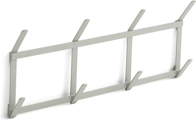 HAY Tape Garderobe aus Stahl in Grau im Industrial Design - Bild 1