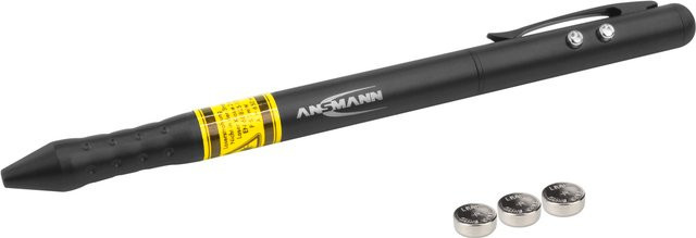 Ansmann Laserpointer 4-in-1 in Schwarz - Bild 1